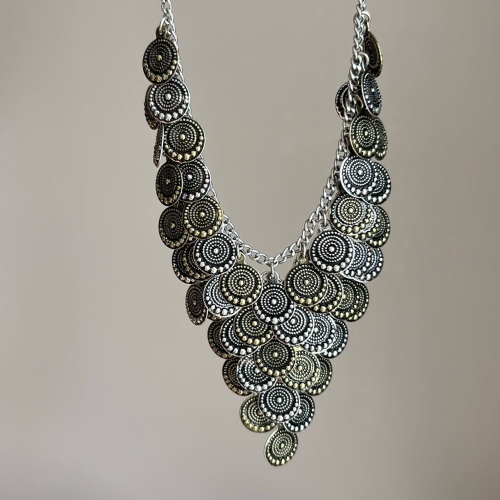 Necklace and earrings